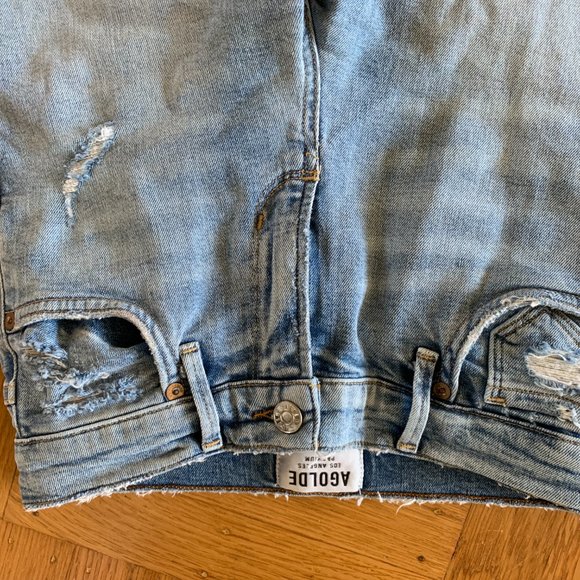 Agolde sophie high rise crop jeans 23 - Picture 5 of 9